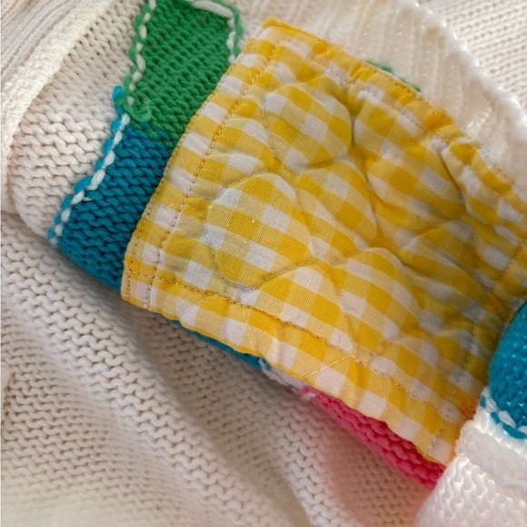 Vintage 1980’s knit cardigan party/ fun confetti - Picture 12 of 13